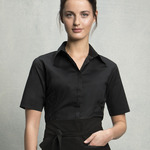 Ladies' Short Sleeve Bar Shirt