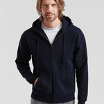 Premium Hooded Sweat Jacket by Fruit of the Loom